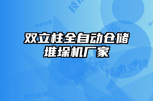 双立柱全自动仓储堆垛机厂家