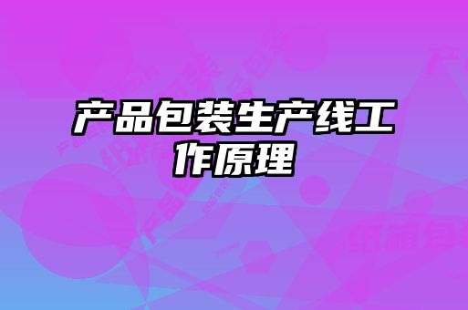 产品包装生产线工作原理