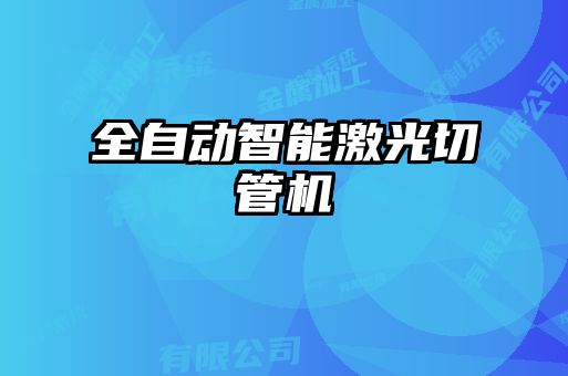 全自动智能激光切管机