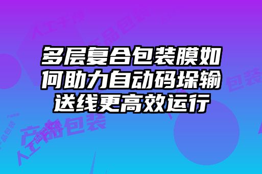多层复合包装膜如何助力自动码垛输送线更高效运行