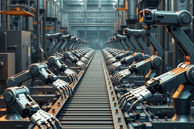 智能码垛机自动化仓储解决方案