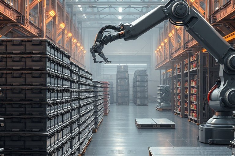 码垛机器人苏州自动化改造：精准控制提高效率降低成本