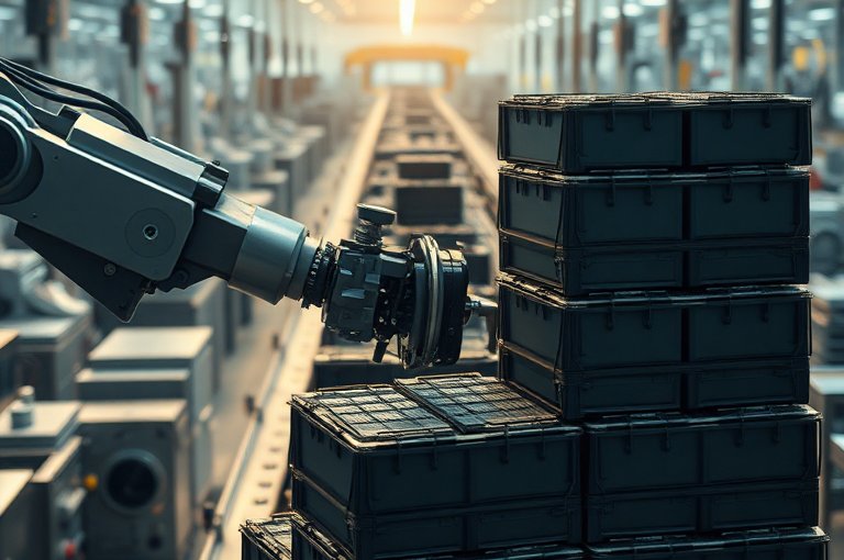 智能大库码垛机:高效仓储新选择