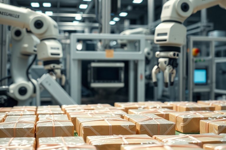 上海智能制造：堆垛机器手助力仓储效率新高度