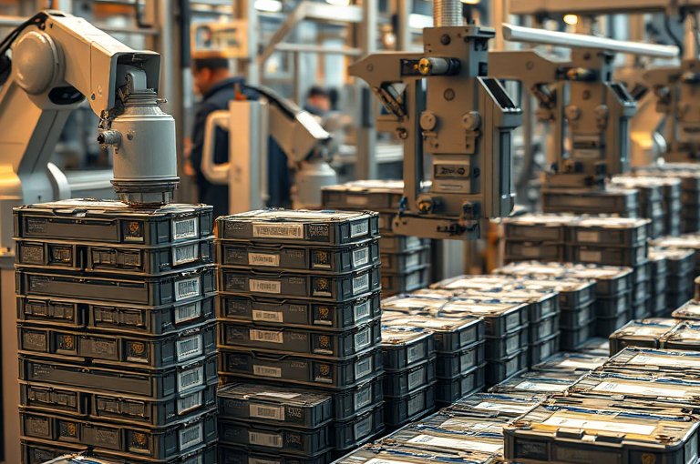 智能工厂如何通过工业码垛机提升效率与节能效果