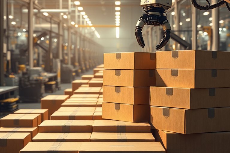 码垛机器人自动化搬运和堆叠解决方案