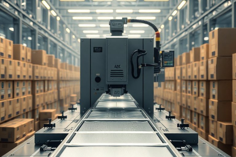 智能纸箱码垛机器人抓手