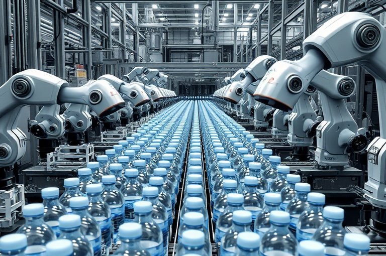 智能平推式多层码垛机