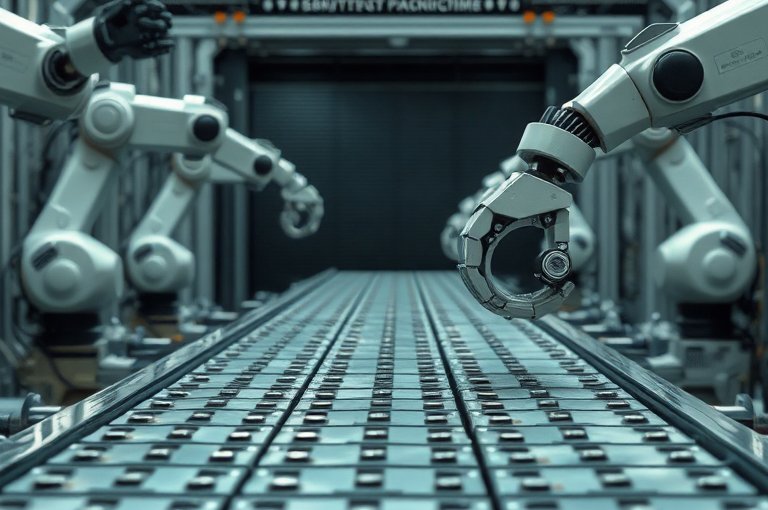 智能工厂堆垛机高效物流解决方案