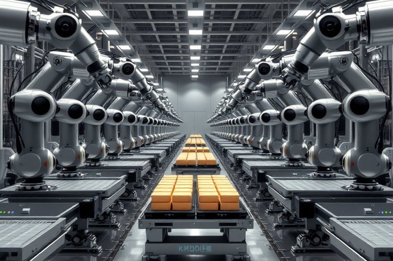 无锡工厂使用自动上下料机械手是否能提高生产效率