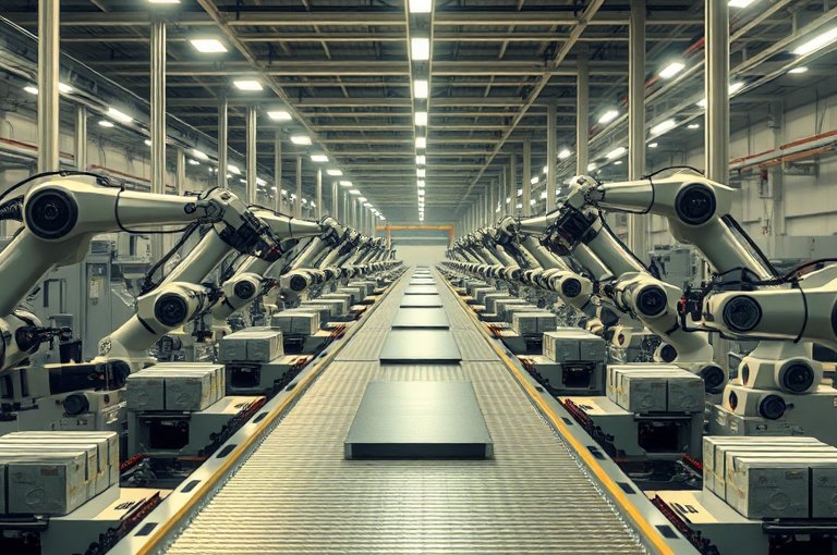 注塑件自动上下料解决方案